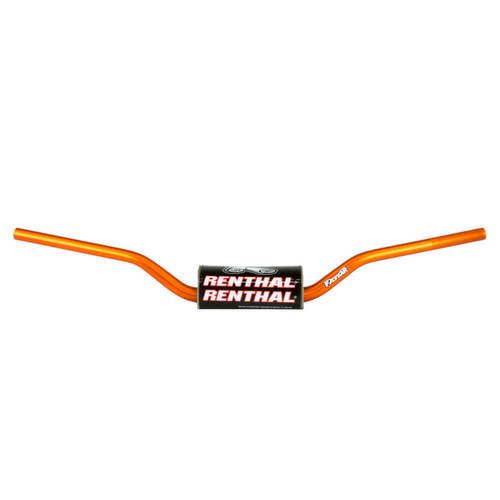 Renthal MX Fatbar Aluminium Handlebars 604 Ricky Carmichael Bend Orange