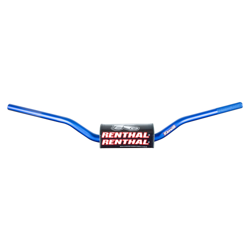 Renthal MX Fatbar Aluminium Handlebars 609 Ricky Carmichael High Bend Blue