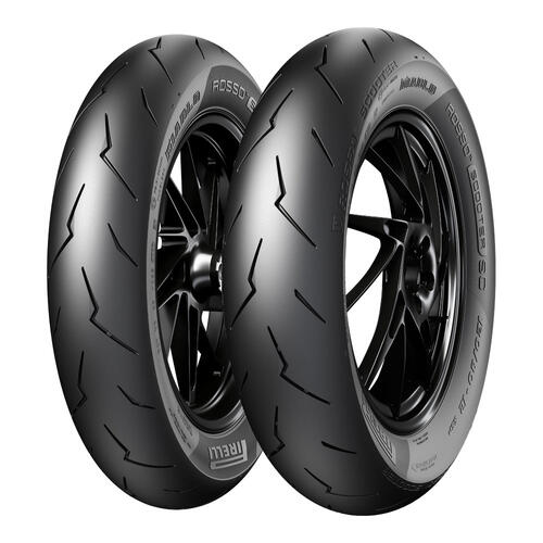 Pirelli Diablo Rosso Scooter 100/90-12 Road Tyre Tubeless