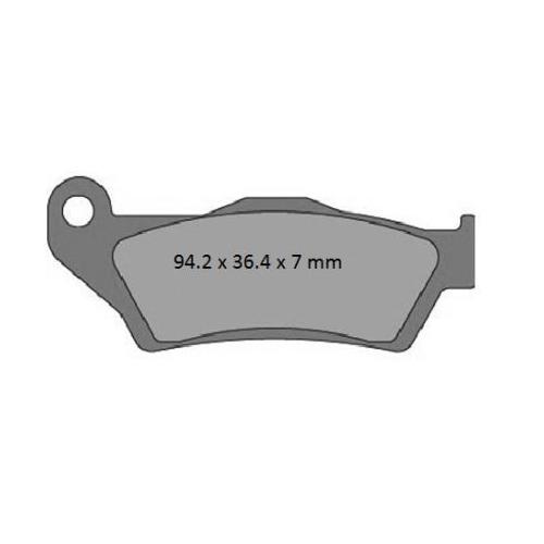 KTM 144 SX 2008 Pro-X Disc Brake Pads Front Direct Replacement