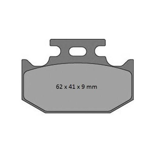 Kawasaki KX250 1989-1994 Pro-X Disc Brake Pads Rear Direct Replacement