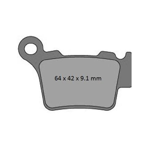 KTM 525 SX 2004-2006 Pro-X Disc Brake Pads Rear Direct Replacement
