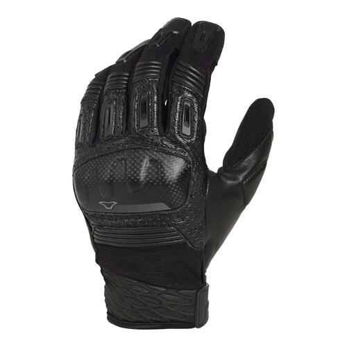 Macna Motorcycle Rime Gloves Black Medium