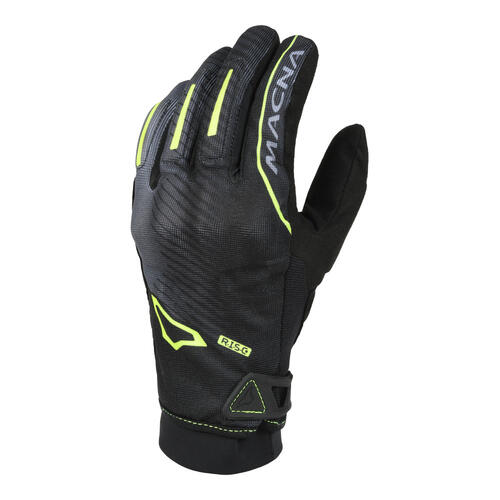 Macna Motorcycle Crew RTX Gloves Black/Fluoro Small