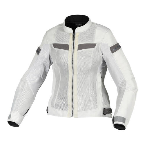 Macna Motorcycle Velotura Womens Jacket Light Grey