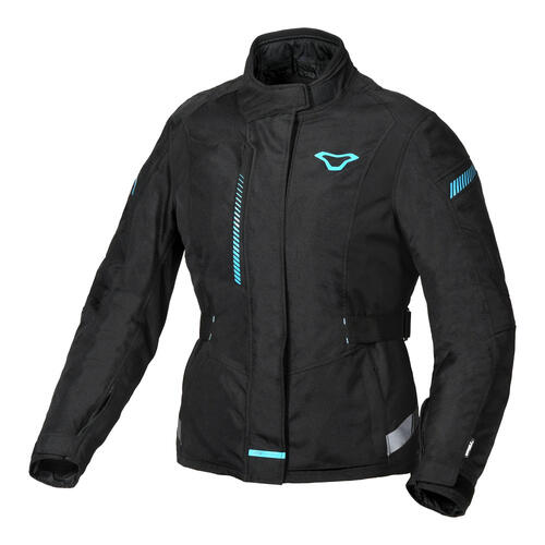Macna Motorcycle Nivala Ladies Jacket Black/Aqua XS