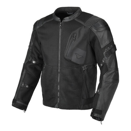 Macna Motorcycle Olsan Utility Jacket Black Small