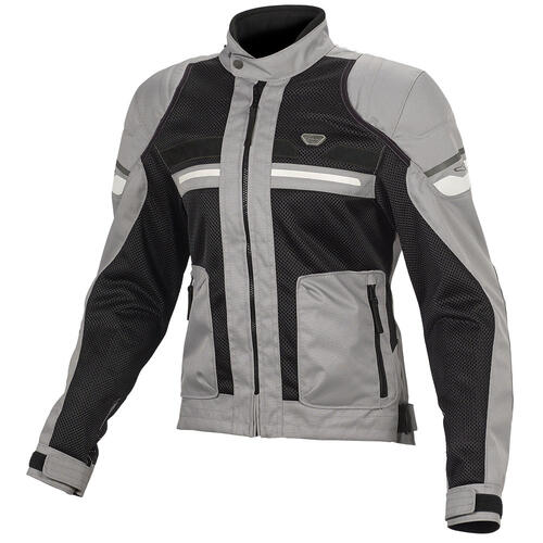 Macna Motorcycle Rush Ladies Mesh Jacket Black/Grey
