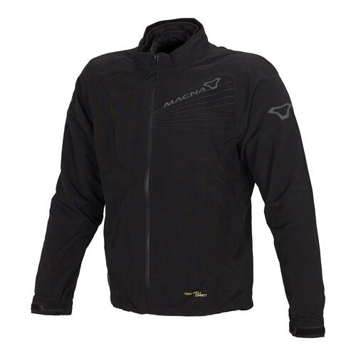 Macna Motorcycle Flight Jacket Black Small