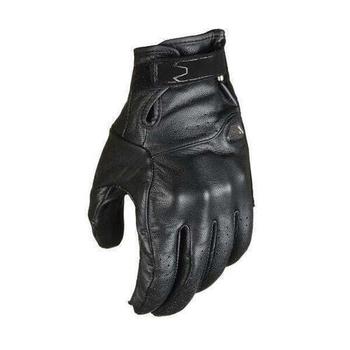 Macna Saber Leather Motorcycle Gloves Black