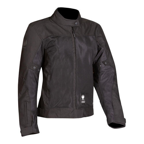 Merlin Prospect Air Mesh Ladies Motorcycle Jacket Black 8 XS
