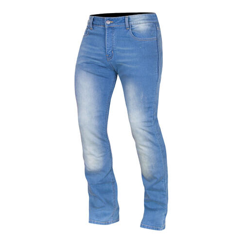 Merlin Clara Ladies Motorcycle Jeans Washed Blue 12/Medium