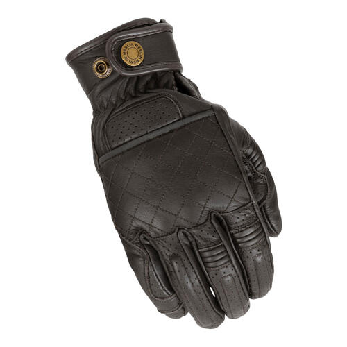 Merlin Stewart Motorcycle Gloves Black Large