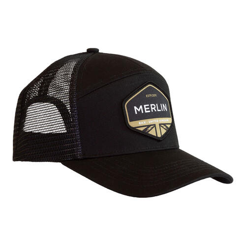 Merlin Motorcycle Cap Trucker Flyde Black