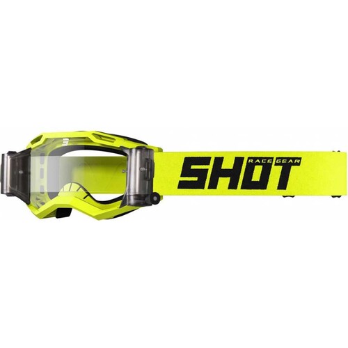 Shot Assault 2.0 MX Motocross Goggles Neon Yellow