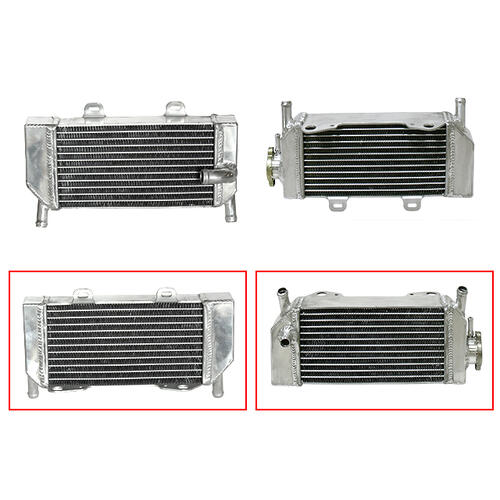 Honda CRF250R 2004-2009 Oversized Replacement Aluminium Radiator Pair 