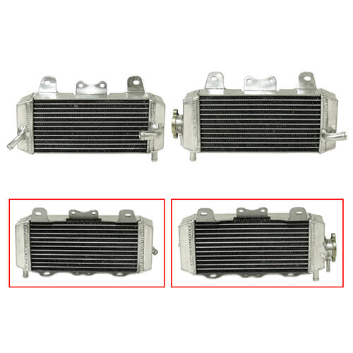 Yamaha YZ250F 2006 - Oversized Replacement Aluminium Radiator Pair 