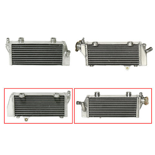KTM 144 SX 2008 Psychic Standard Replacement Aluminium Radiator X2