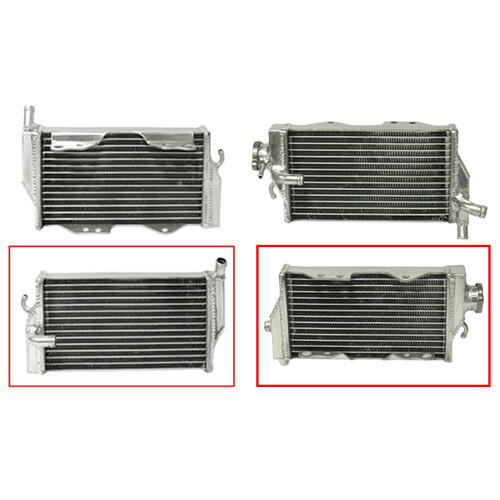 Honda CR250R 2002-2004 Standard Replacement Aluminium Radiator Pair 
