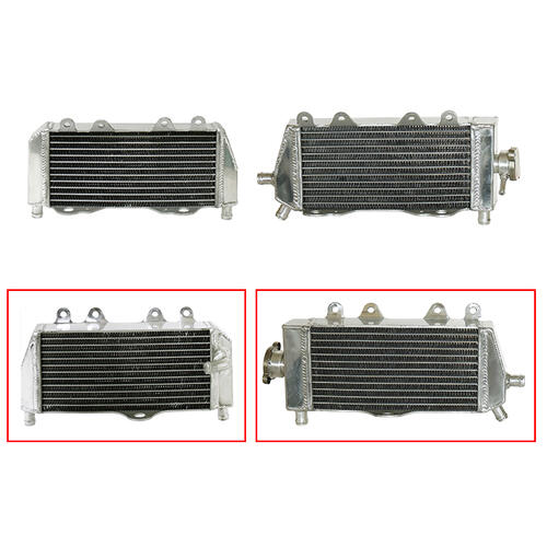 Yamaha YZ125 2005-2017 Standard Replacement Aluminium Radiator Pair 