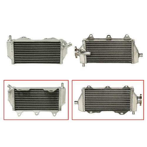 Yamaha YZ450F 2010-2013 Standard Replacement Aluminium Radiator Pair 