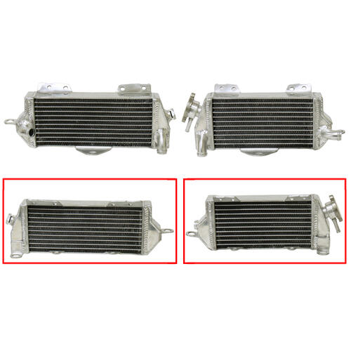 Kawasaki KX500 1988-2004 Standard Replacement Aluminium Radiator Pair 