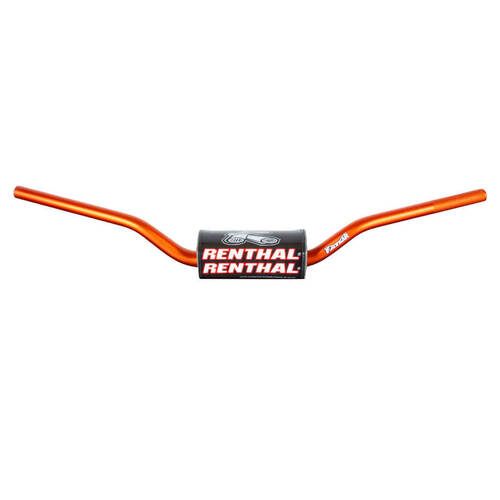 Renthal MX Fatbar Aluminium Handlebars 671 RC Mini 85cc Bend Orange