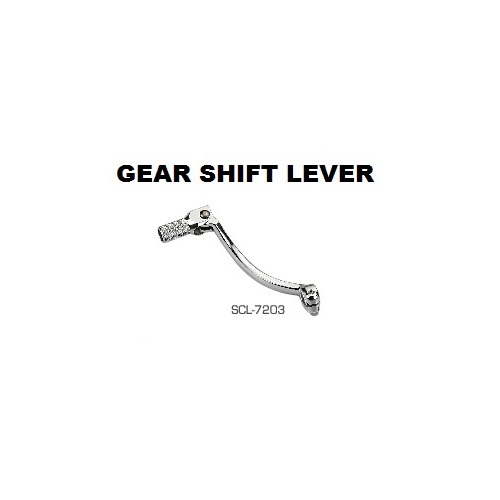 Yamaha YZ400F 1998-2000 Accel Gear Lever Silver