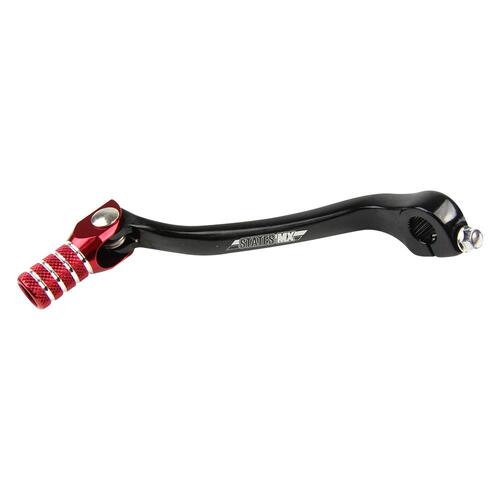 Honda CR250R 2004-2007 States MX Gear Lever Black/Red Anodised Aluminium