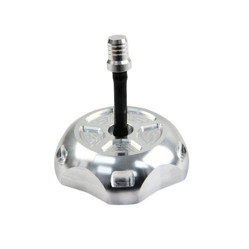 For Suzuki RM-Z250 2019 States MX Fuel Tank Gas Cap Silver Anodised Aluminium