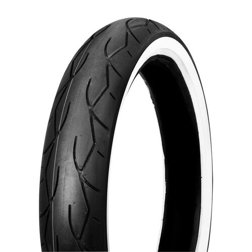 Vee Rubber Motorcycle Tyre VRM302 150/80B16 White Wall Rear Tubeless