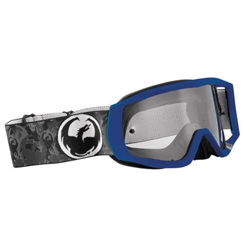 Dragon MX Motocross Goggles Vendetta Blue - Clear Lens