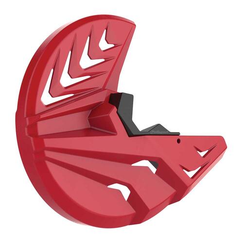 Honda CRF250R 2015-2022 Polisport Disc & Fork Protector Red Plastic