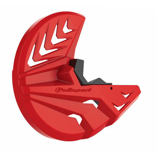 Honda CRF450R 2010-2014 Polisport Bottom Fork Protector Red Plastic