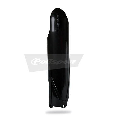 Yamaha YZ450F 2010-2022 Polisport Fork Protectors Black Plastic