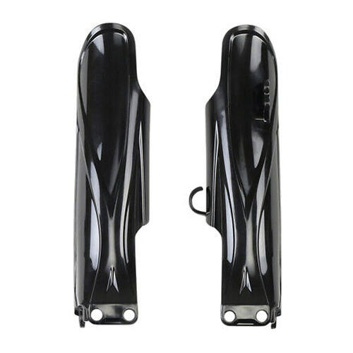 Yamaha YZ85 2022 Polisport Fork Protectors Black Plastic Plastic