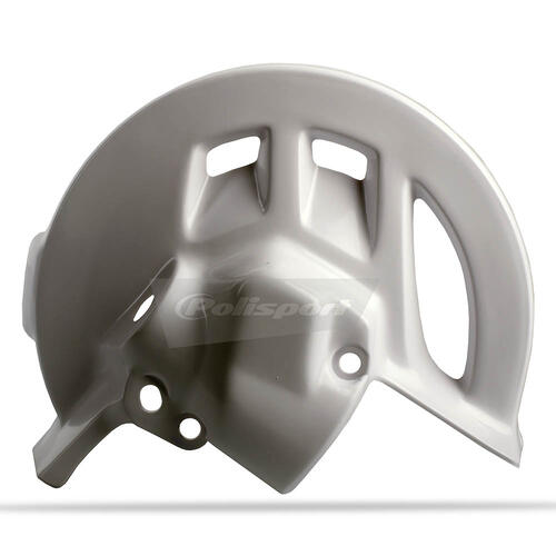Honda CR125R 1995-2007 Polisport Front Disc Guard White Plastic