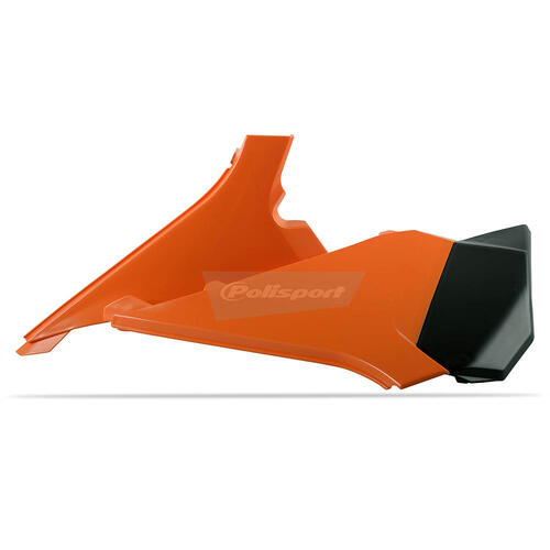 KTM 250 SX-F 2012 Polisport Airbox Covers Pair Panels Orange