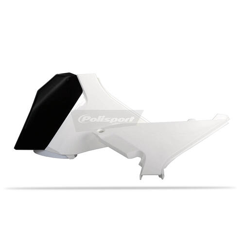 KTM 125 SX 2012 Polisport Airbox Covers Pair Panels White
