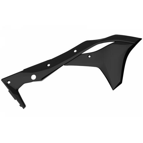 Kawasaki KX250F 2017-2020 Polisport Radiator Shrouds Pair Green