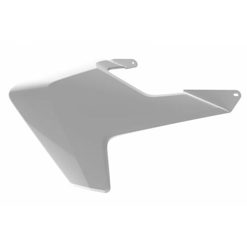 Husqvarna TX125 2017-2019 Polisport Radiator Shrouds Pair White