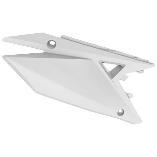 Suzuki RM-Z450 2018-2023 Polisport Sidecovers Pair Panels White