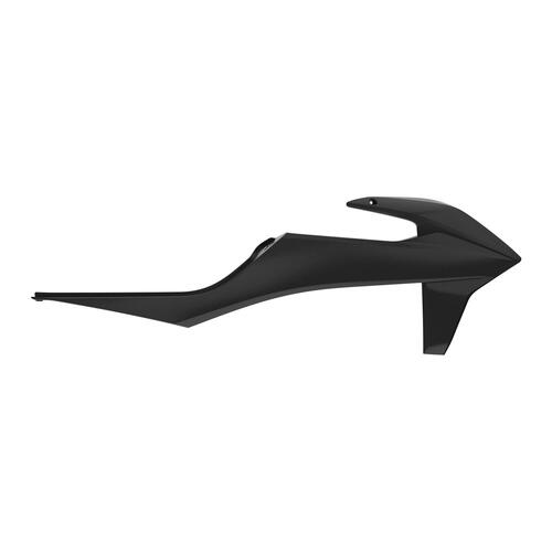 KTM 250 SX 2019-2022 Polisport Radiator Shrouds Pair Black