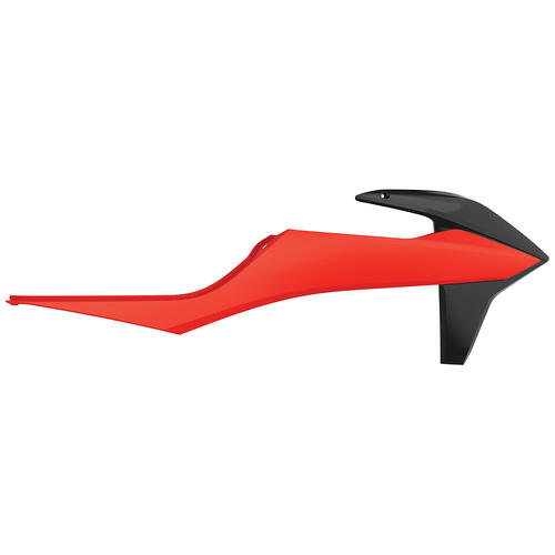 KTM 450 EXC-F 2020-2023 Polisport Radiator Shrouds Pair Orange/Black