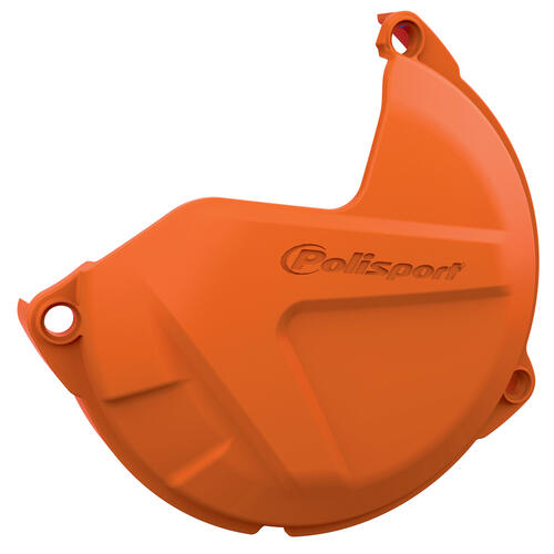 KTM 125 EXC 2009-2011 Polisport Clutch Cover Protector Orange