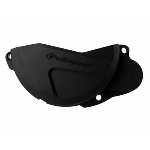 Yamaha YZ250F 2014-2017 Polisport Clutch Cover Protector Black