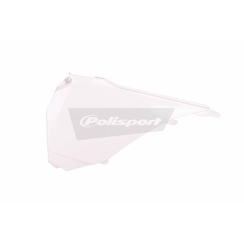 KTM 125 SX 2013-2015 Polisport Airbox Covers Pair Panels White