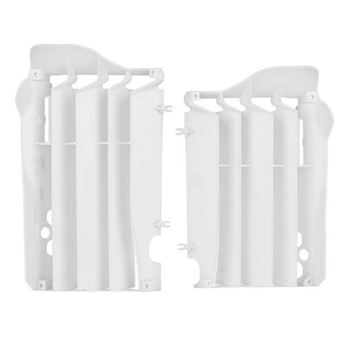 Honda CRF450R 2013-2014 Polisport Radiator Louvres Fins Pair White