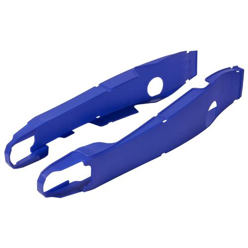 Yamaha YZ125 2008-2018 Polisport Swingarm Protectors Pair Blue Plastic