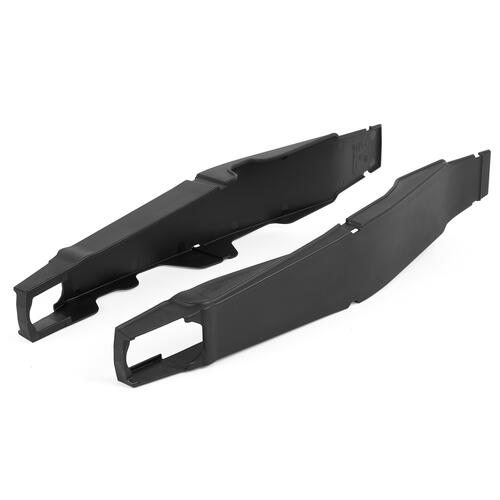 Honda CRF250R 2011-2017 Polisport Swingarm Protectors Pair Black Plastic